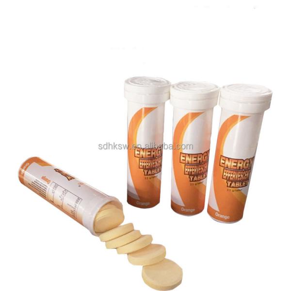 Pre-Workout Energy Effervescent Tablets For Sports Supplements