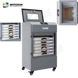 Seven Layers Mobile Welding Fume Extractor With Multi Positions , Big Power