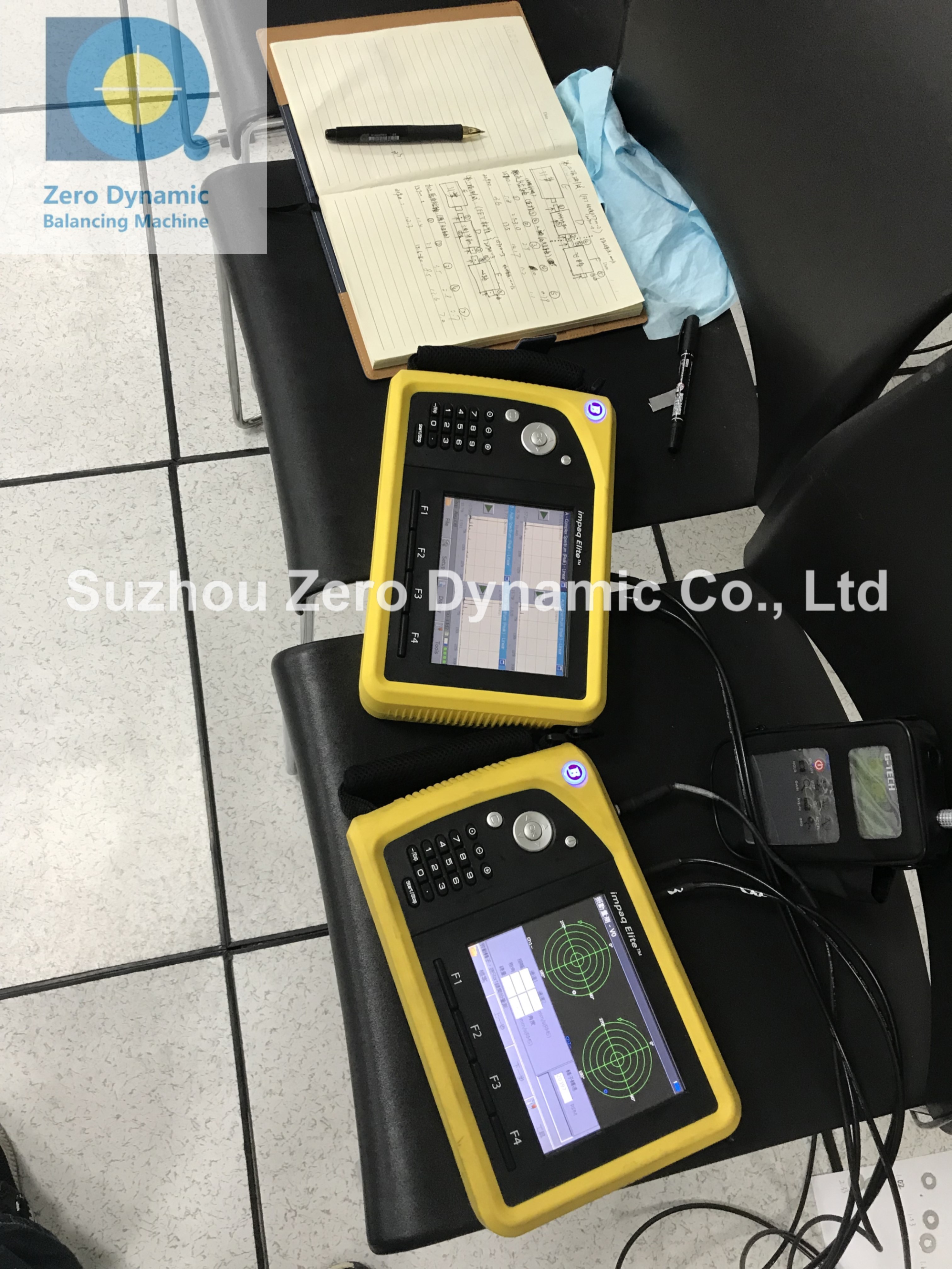 Benstone Four Channel Field Balancing Instrument Portable Balancing Machine