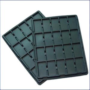 China Anti Static ESD Storage Box Plastic PCB Blister Card Clamshell For Electronic Component wholesale