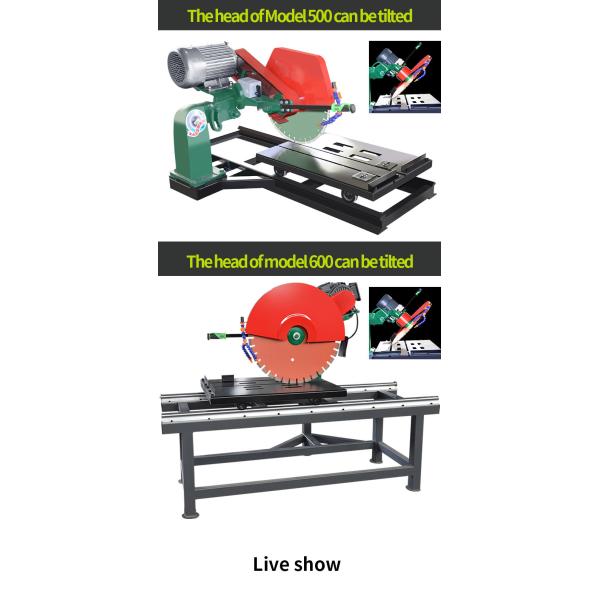 Portable Mobile Stone Cutting Machine