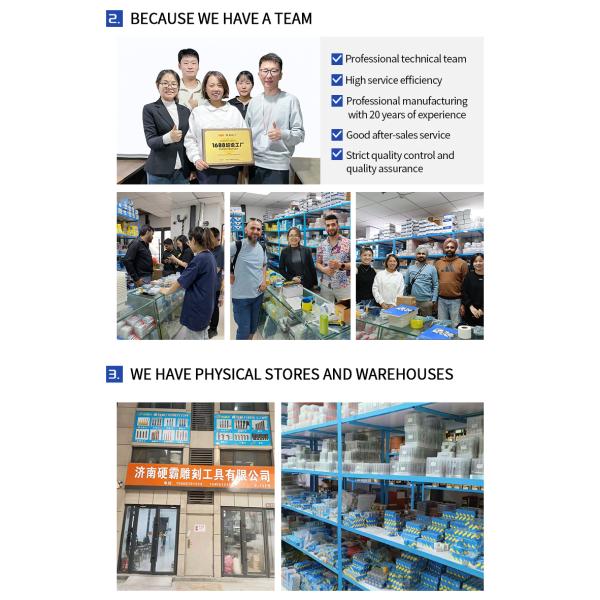 Six Arrises Stone Router Bit PCD Diamond Drill Bits For Stone Carving Tools