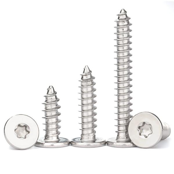 Customized Torx Head Cap Screw , Pan Head Flat Head Socket Cap Screw