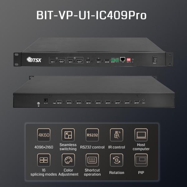 Bitvisus 4K Video Processor 3x3 3x4 3x5 3x6 Video Wall Controller 9 HDMI1.3