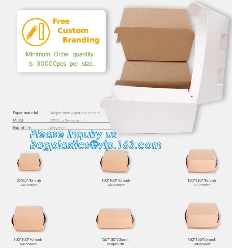 kraft paper sandwich box with window ,triangle sandwich box for packaging,Cardboard Box With Clear Window Burger Sandwic