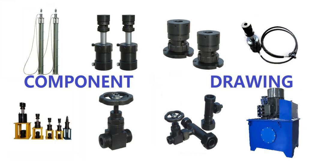 China Good Quality Simple Hydraulic Tank Jacking System Stock Available