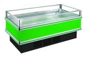 China Clear Glasses Open Single Chest Deep Freezer For Frozen Seafood Fish wholesale
