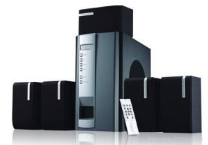 China 2.0 CH USB speaker with mic input and memory card/SD/FM function wholesale