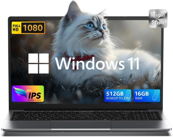 Quality Intel N150 Quad Core Windows Laptop Computer 15.6" FHD IPS Display Laptop for sale
