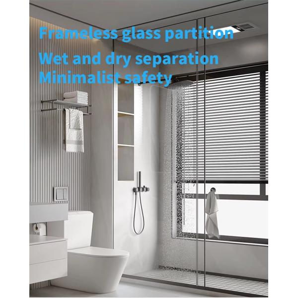 F-profile Tile Trim Shower Profiles Aluminium Shower Wall Profiles For Bathroom Decoration