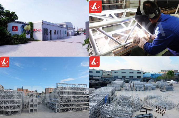 Aluminum Scaffolding Galvanized Building Ring Lock Scaffold For Construction 6