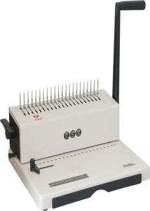 China 21 Holes  Plastic Spiral Binding Machine Easy Operation Machine Size 400x320x200mm on sale