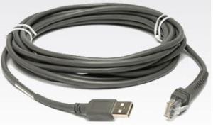 CBA-U10-S15ZAR 15ft Straight Symbol barcode scanner USB Cable