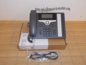 China Low Power Dissipation Cisco IP Phone Wideband Audio Performance Easy To Use wholesale