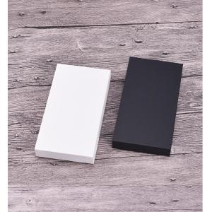 Custom Black White Mobile Case Packaging Box With Sponge EVA