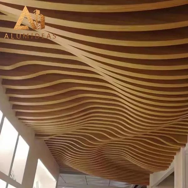 Wood Grain Aluminum Soffit