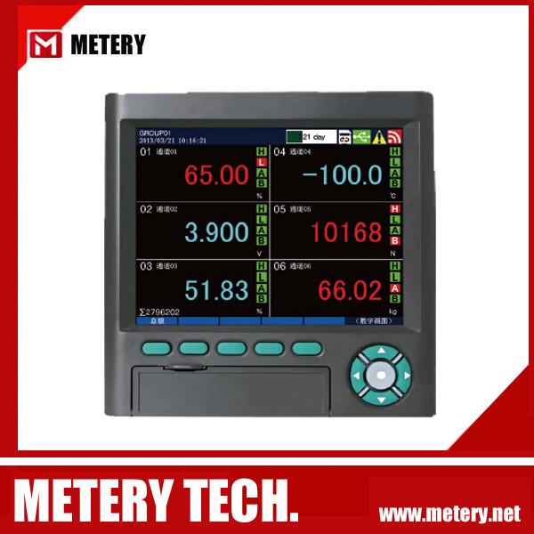 Quality 6-18 Channels Color Paperless data logger MT100R90 from METERY TECH. for sale