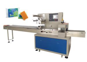 China Automatic Cleaning Flow Packaging Machine Towel Clean Sponge Electric Driven wholesale