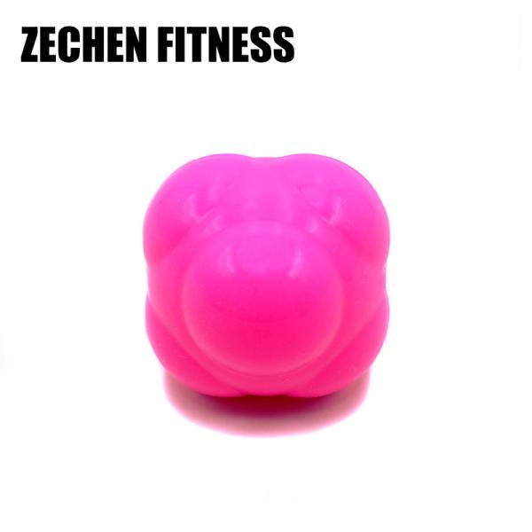 Hexagonal Rubber Speed Trainers Training Reaction Ball Set 7 Cm Agility Equipment