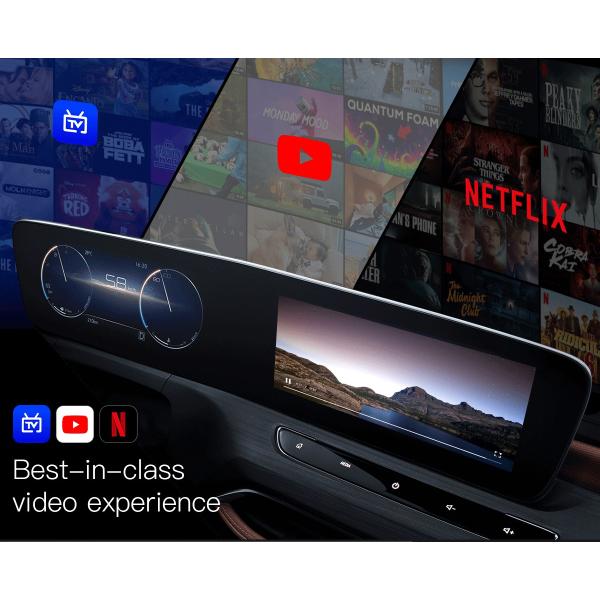 Tbox-plus 8GB 128GB Built-in GPS Wifi Wireless Carplay Android Auto Multimedia Netflix Youtube