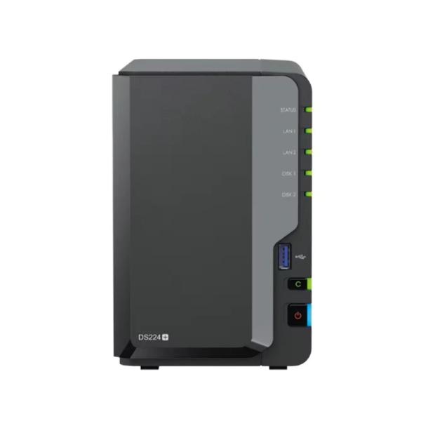Brand New Networking Storage DS224 2-Bay Diskless NAS with USB Interface 2U