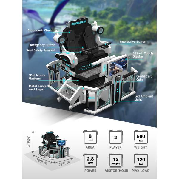 4d 8d 9d Virtual Reality Simulator Vr Game Machine Roller Coaster Vr Chair 2 Seater