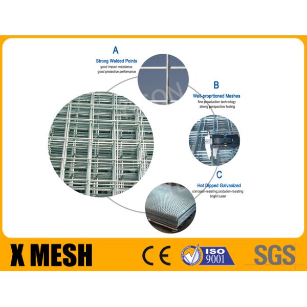 5"×5" Galvanised Welded Mesh Reinforcement ASTM A510