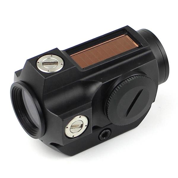 Solar Pannel Power 1x20mm 146g Pistol Red Dot 8 Brightness Setting