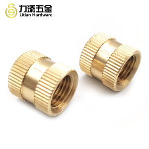 Brass Insert Precision CNC Machining Parts IFI-100 Standard M2-M20