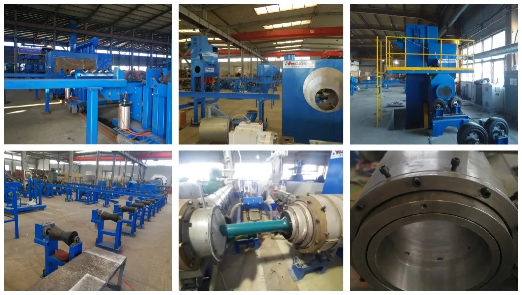 Steel Pipeline 3PE 3LPE Pipe Fbe Vus Anti Corrosion Insulation Coating Line