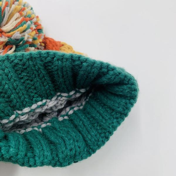 Mixed Soft Winter Flex Fit Knitted Beanie Hat Polyester Material