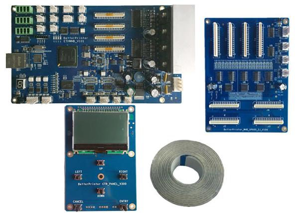 Quality Network Port XP600 Double Head Inkjet Printer Board for Photo Flatbed Printer for sale