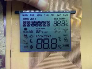 China OEM FSTN LCD Display Positive Mode Monochrome Graphic 12 O'clock Viewing Angle For Thermostat wholesale