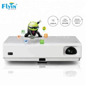 China 3800 Lumens Android LED DLP Smart Projector 1080P 4K For Home Cinema on sale
