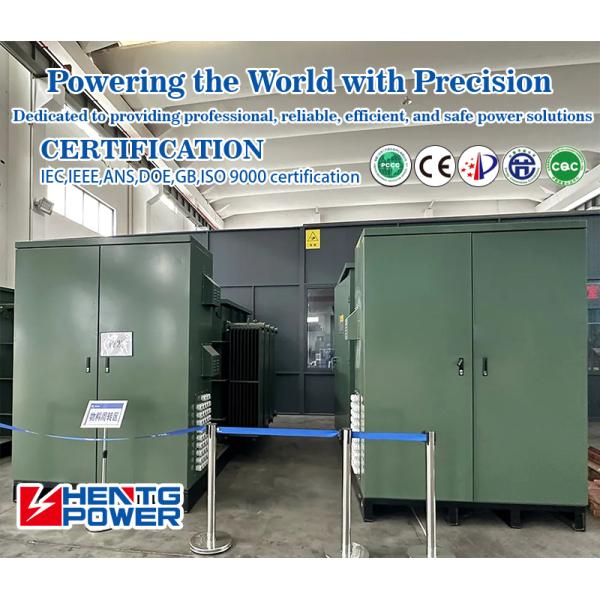 750kVA Three Phase Oil Immersed Transformer