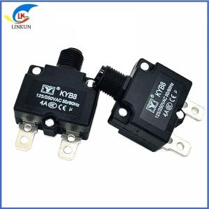 China Direct Supply Overload Protector 88-4A Black Head Overload Protector Manual Reset DC Circuit Breaker wholesale