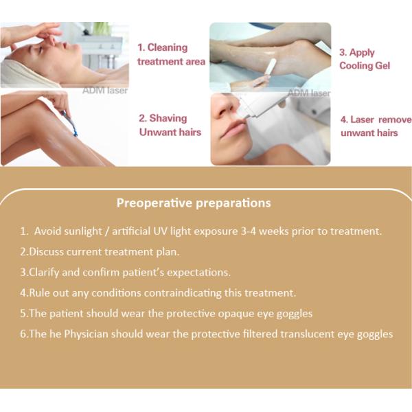 808nm Diode Laser Hair Removal Machine 12 * 20mm Big Spot Size For All Hairs