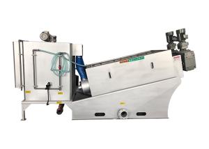 China SS Mobile Dewatering Screw Press Machine Rust Resistant wholesale