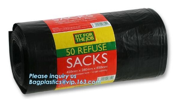 Tall Kitchen Drawstring Trash Bags,Reusable Trash Diaper Bag,gallon black drawstring, durable bin liners 1.2 mil, unscen