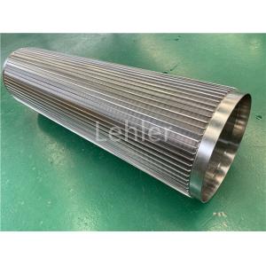 China Iron Frame Mine Sieving SS304 Wedge Wire Screen on sale