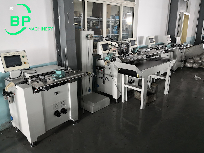 Calendar double wire o binding & closing machine DWM520 -NINGBO BingPeng Machienry