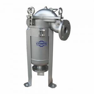 China Stainless Steel Bag Filter Housing for Filtration in Paper Making Additive Processing on sale