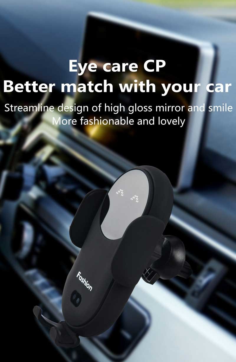 Phone Holder for Car 10W/7.5W/5W Fast Charging Auto Clamp Air Vent Charge for iPhone