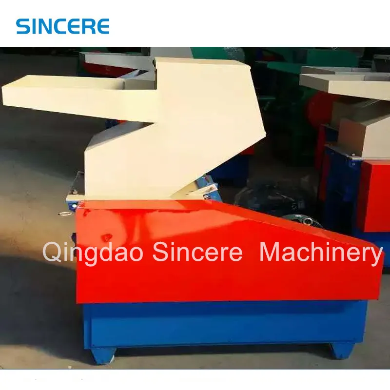 Single Shaft LDPE Plastic Auxiliary Machine Waste Bottles Shredder Crusher