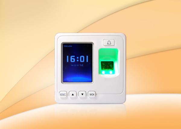 Quality White Fingerprint Access Control System With USB Flash Drive For Offline Data Management for sale