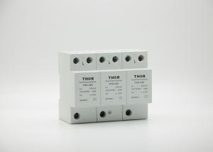 China Sensitive Electric Single Phase Surge Arrester , UC 320V 15KA Low Voltage Surge Protector on sale