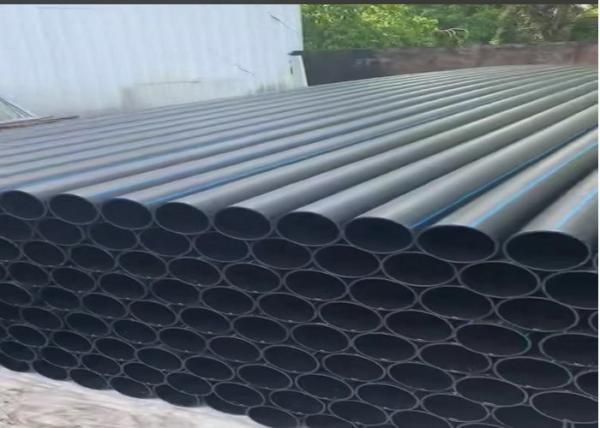 Quality 90MM X 4.5MM 1.6 Black Plastic Water Pipe / Agriculture Flexible Irrigation Pipe for sale