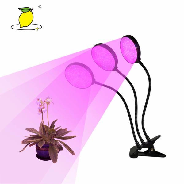 -20℃ 4H 3 Heads USB Phyto Led Plant Growth Light