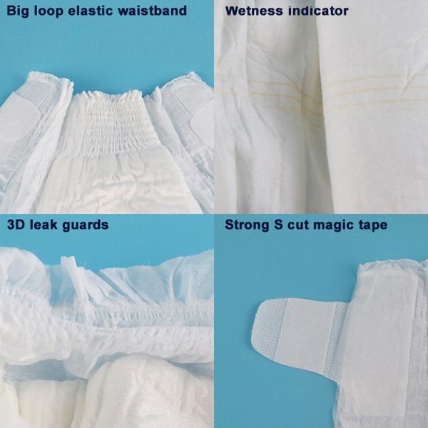 Baby Product Lovely Baby Diaper With Composite Back Sheet In Haiti