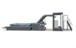 China 90m/min Semi Automatic Laminating Machine Stable Running Cardboard Laminating Machine wholesale